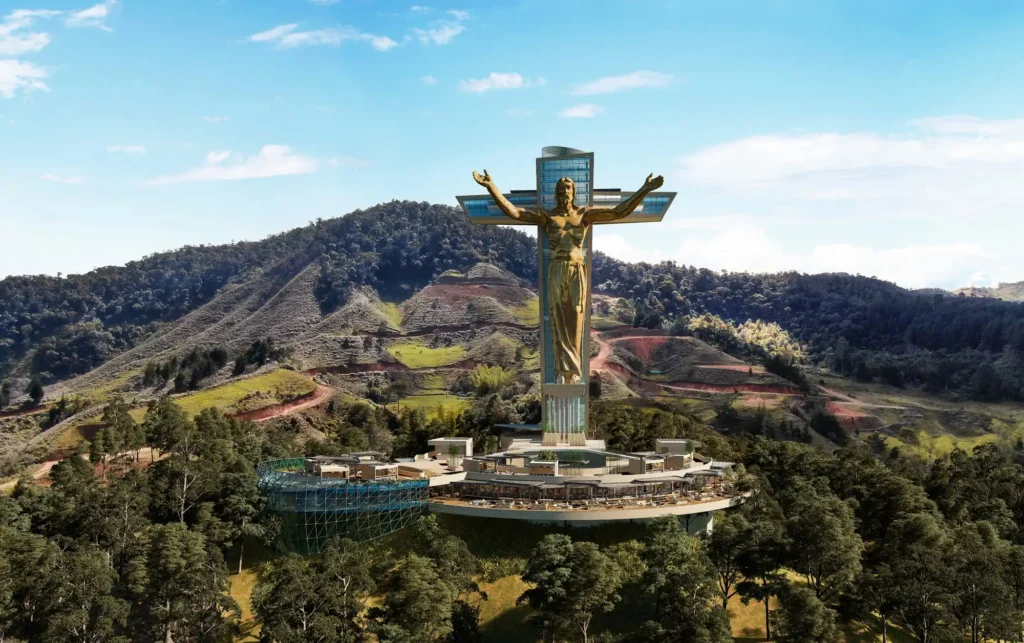 Cristo del embalse render