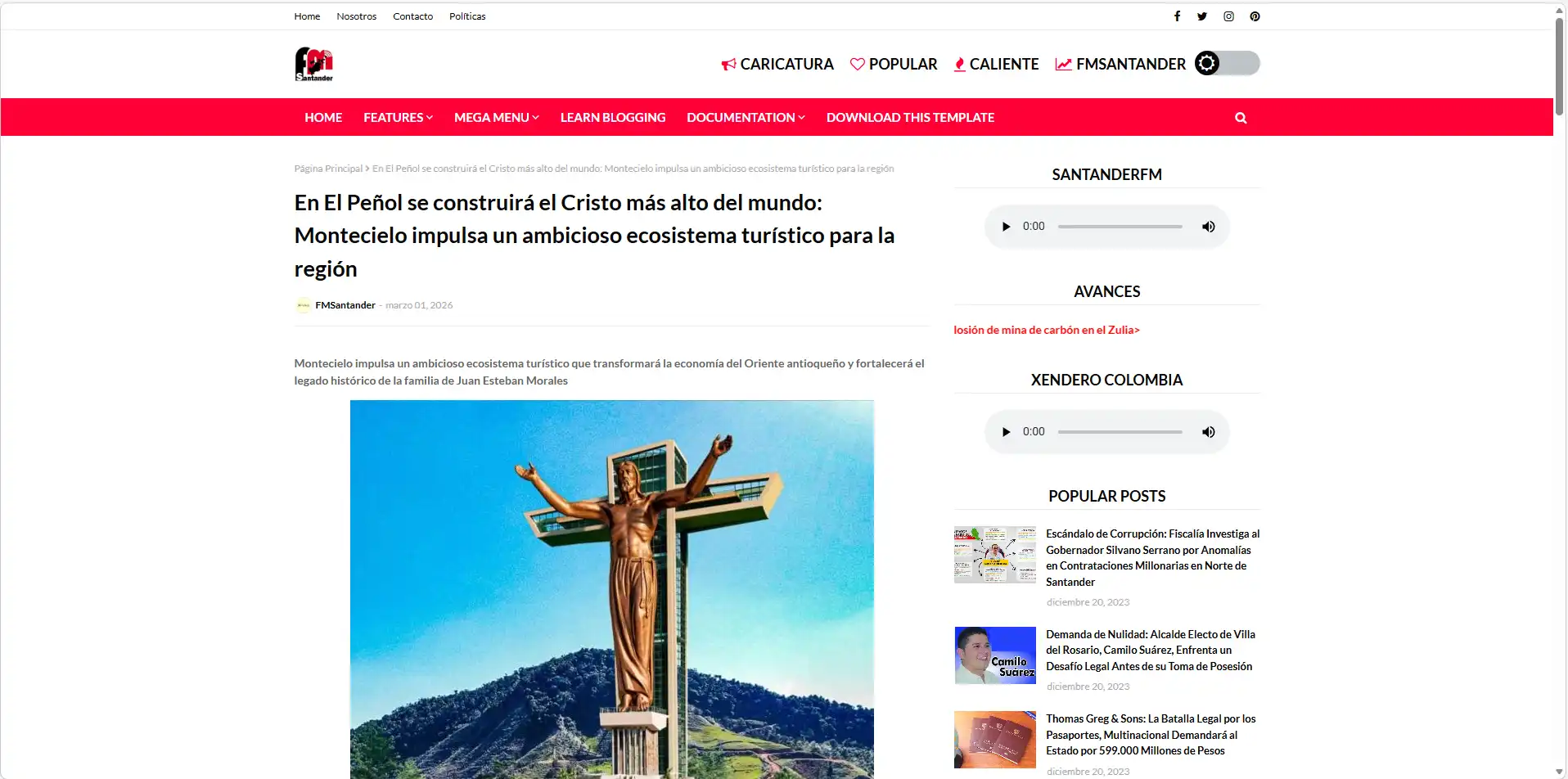 www.santanderfm.com
